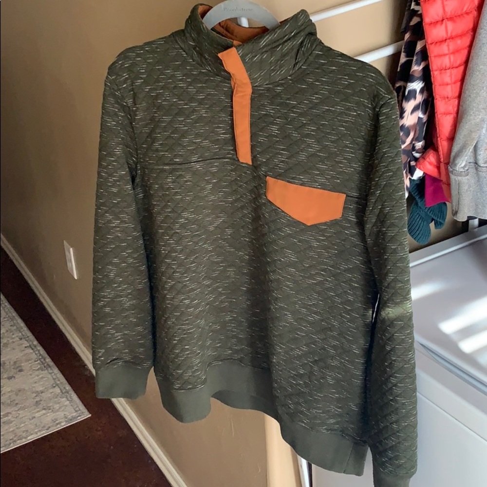 Green sweater